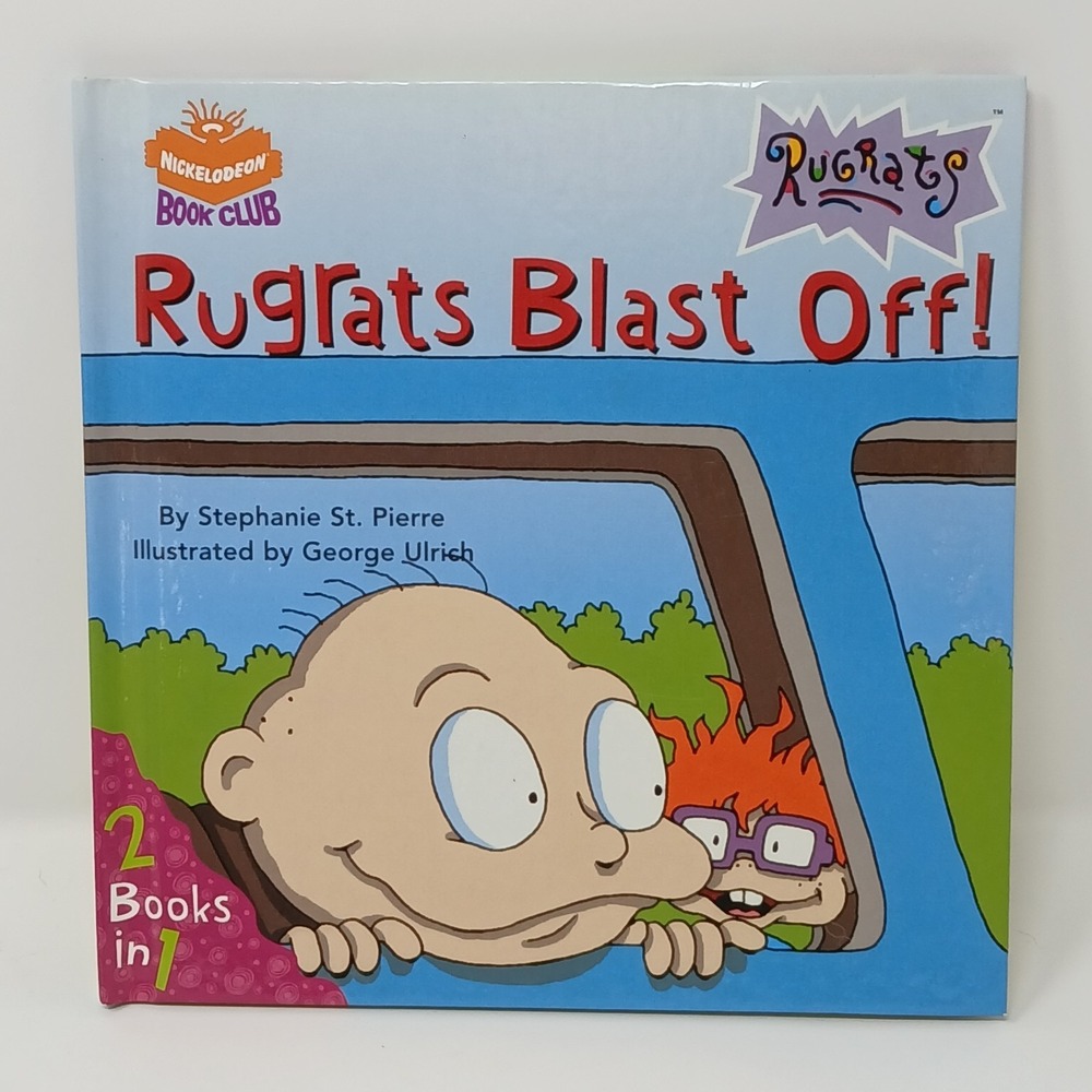 VTG RUGRATS Childrens Mixed Lot Of 4 Nickelodeon Book Club Hardcover Tommy - Picture 5 of 16